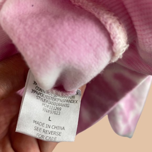 Macy's Brand Rebellious One - Tie Dye - Short Crewneck Sweater - Picture 4 of 7